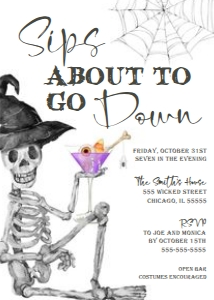 Halloween Invitation design preview