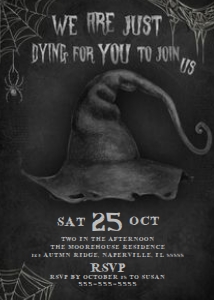 H3ooooooo: Halloween Invite