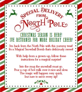 HC6a ELF SNOWBALL BOMB TAGS design preview