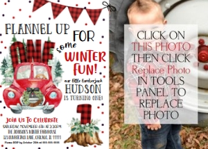 LJ18 PHOTO INVITATION design preview