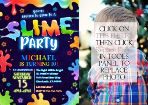 GL1A Photo Invitation design preview
