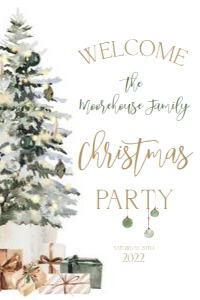 CH9AA Welcome Sign 24x36: CH9AA WELCOME SIGN
