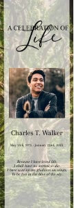 Forest Tree Bookmark design preview