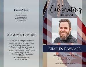 American Flag Program 11 x 8.: American Flag Program