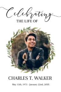 Greenery Welcome Sign design preview