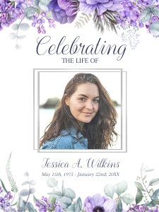 Lilac Welcome Sign design preview