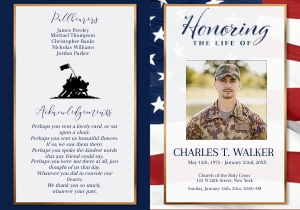 American Flag B Program design preview
