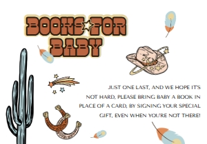 Cowboy Baby Shower(Books For Baby): Сowboy Baby Shower(Diaper Raffle)