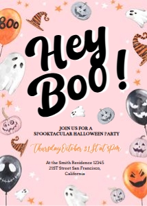 Halloween Party Invitation3 design preview