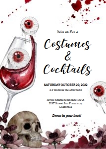 Halloween Party Invitation6 design preview