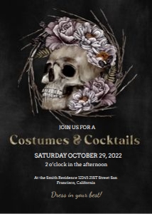 Halloween Party Invitation7 design preview