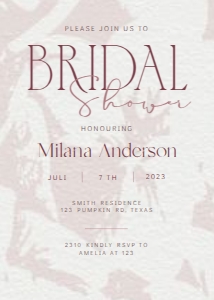 Blush Bridal Shower Bundle design preview
