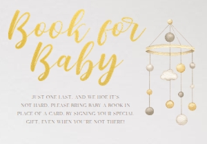 Boho Baby Shower Invitation Set design preview