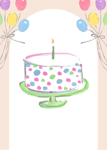 Dog Birthday High Chair Banner design preview