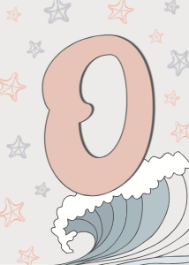 Surf Birthday High Chair Banner design preview