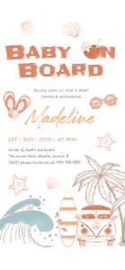 Baby on Board Electronic Invitation: Baby on Board Electronic Invitation