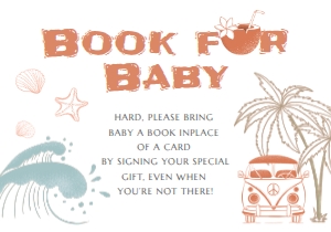 Baby on Board Invitation Set Book for Baby: Baby on Board Invitation Set