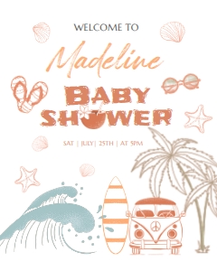Baby on Board Welcome Sign16x20: Baby on Board Welcome Sign16x20
