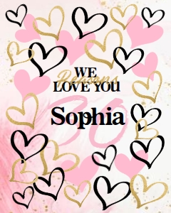 30 Reasons We Love You Template3(8x10): 30 Reasons We Love You Template3(8x10)