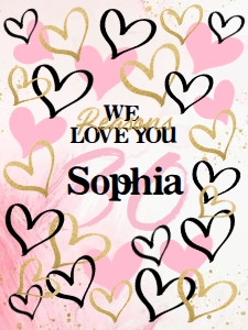 30 Reasons We Love You Template3(18x24): 30 Reasons We Love You Template3(8x10)