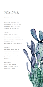 emery menu design preview