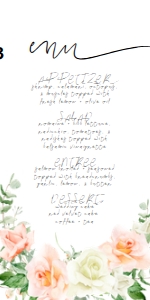 poppy menu design preview