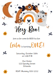 Boho Halloween design preview