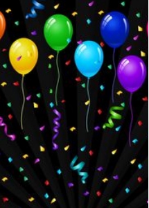 Black backside 5x7: Pw Patrol Birthday Invite Black Background
