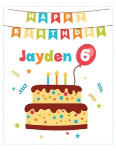 Happy birthday sign MULTI: Happy birthday sign MULTI