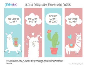 Llama bookmark tags SKY design preview