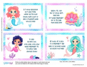 Mermaid treasure hunt: Mermaid treasure hunt