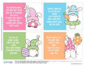 Easter egg hunt gnomes OUTDOOR: Easter egg hunt gnomes OUTDOOR