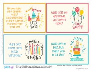 Teen birthday scavenger hunt: Teen birthday scavenger hunt