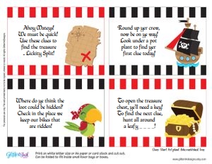 Pirate treasure hunt stripes OUTDOOR: Pirate treasure hunt stripes OUTDOOR