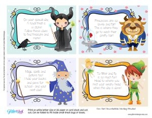 Prince and villains treasure hunt: Prince and villains treasure hunt