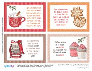 Holiday treats INDOOR scavenger hunt: Holiday treats INDOOR scavenger hunt