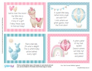 Gender reveal llamas: Gender reveal llamas