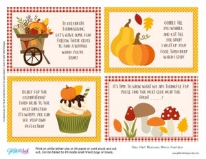 Fall Thanksgiving indoor scavenger hunt: Fall Thanksgiving indoor hunt