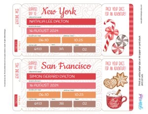 Holiday trip tickets: Holiday trip reveal