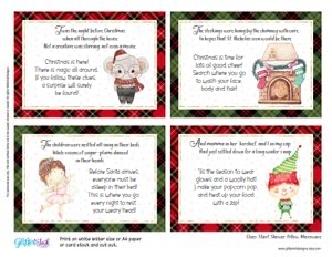 Night before Christmas plaid design preview