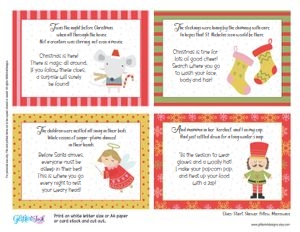 Night before Christmas bright design preview