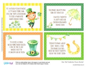 St Patricks outdoor hunt design preview