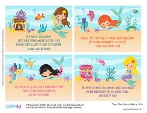 Mermaid seascape treasure hunt: Mermaid seascape treasure hunt
