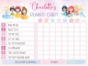 CJL001.PrincessRewardChart design preview