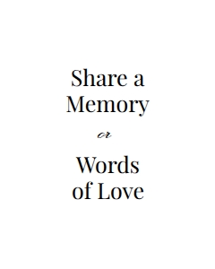 Classic Elegance Share a Memory Sign and Card design preview