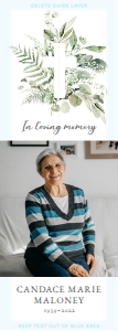Greenery Cross Bookmark: Greenery Cross Bookmark