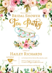 Tea Party 12 - Bride design preview