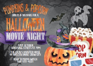 Halloween33 - MovieNight design preview
