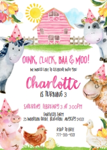 Farm 3: Farm 3 - Pink
