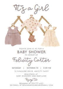 Boho Baby Shower 2 design preview